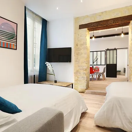 Апартаменты Majesti Upper Marais Apartments- Rue Du Faubourg Saint-martin