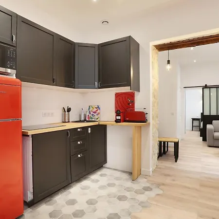 Апартаменты Majesti Upper Marais Apartments- Rue Du Faubourg Saint-martin Париж